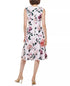 Calvin Klein Women's Sleeveless Floral A-Line Dress Size 6