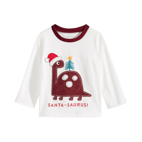 First Impressions Santa-Saurus Graphic Cotton Boys Size 24 Mos