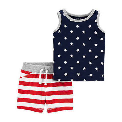 Carter's Americana Baby Boys 2-pc. Short Set, Newborn
