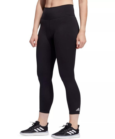 adidas Women's Believe This 2.0 High-Rise 7/8 Length Leggings Black XXS