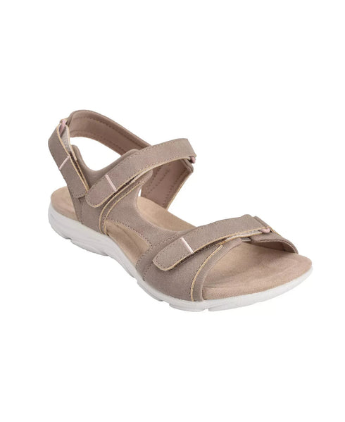 Easy Spirit Lake3 Sporty Sandals Taupe Size 10W