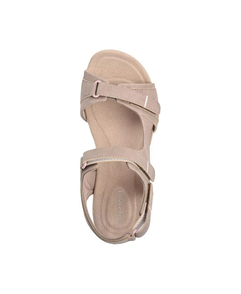 Easy Spirit Lake3 Sporty Sandals Taupe Size 10W