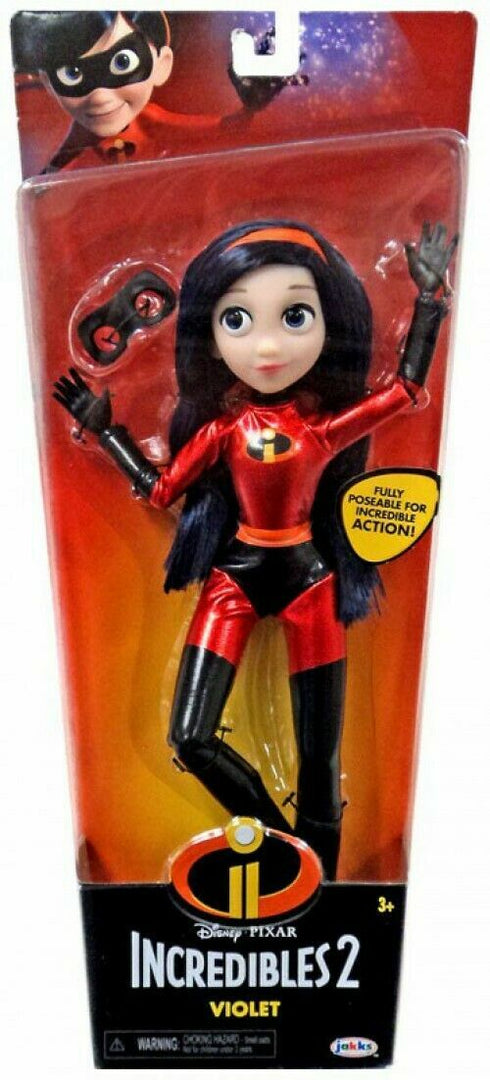 The Incredibles 2 Violet Action Figure 11" Articulated Doll in Deluxe Costume an