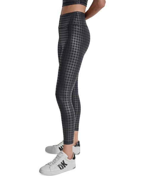 DKNY Sport Women's High-Rise 7/8 Workout Leggings Black XS