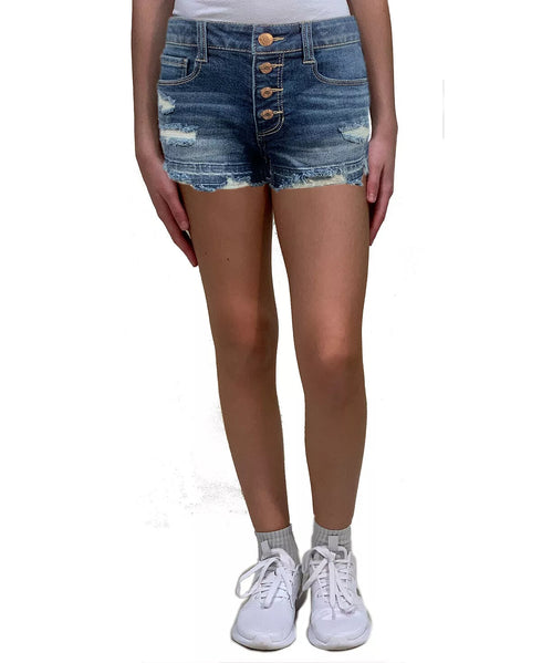 IMPERIAL STAR Big Girls Snap Short Size 16