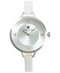 Lucky Brand Women's Indio White Leather Strap Watch 36mm