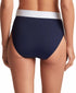 Lauren Ralph Lauren Women's Banded High-Waist Bikini Bottoms Bel Air Size 12