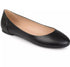Journee Collection Women's Kavn Ballet Flats Solid Black Round Toe 8.5M