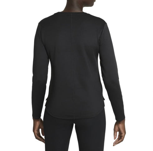 Nike Women's Therma-FIT One Long Sleeve Pullover Shirt Black L