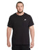 NIKE Men's Sportswear Club T-Shirt Black/ White/ Dark Grey 2XL