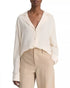 Vince Silk Dolman Sleeve Shirt XL White