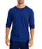 CLUB ROOM Men's Chatham Knit Crew Neck Long-Sleeve T-Shirt Blue Size Small