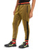 INC Men's Disco Jogger Pants Gold Metallic Size Large