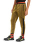INC Men's Disco Jogger Pants Gold Metallic Size Large