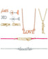 RACHEL Roy Tri-Tone Stud Earrings, Pendant Necklace & Bracelet 7 days Adornment