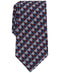 PERRY ELLIS Men's Dunstan Geometric-Print Tie Red ONE SIZE