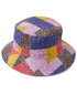 SUN + STONE Men's Paisley Patchwork Bucket Hat 23" CIR ONE SIZE MULTICOLOR