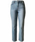 Tinseltown Juniors' Raw-Hem Mom Jeans Size 3