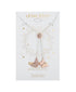 Unwritten Fine Silver Plated Rose Gold Butterfly Adjustable Bolo Necklace