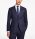 Tallia Men's Slim-Fit Stretch Solid Suit Jacket Blue Solid Size 42L