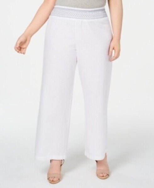 Planet Gold Trendy Plus Size Smocked Soft Pants - 1X - NWT