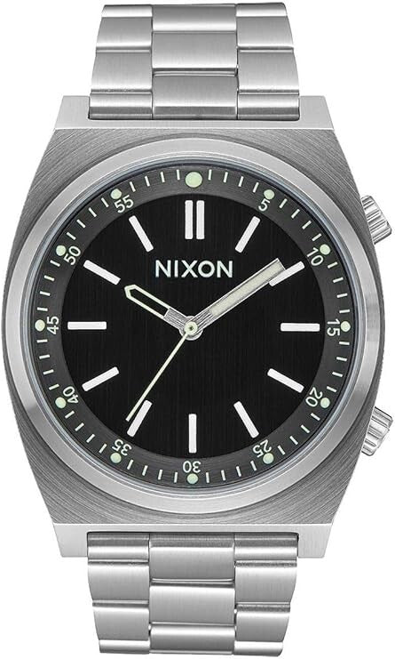 Nixon BRIGADE BLACK 40mm Watch A117-2474 Black SS Bracelet