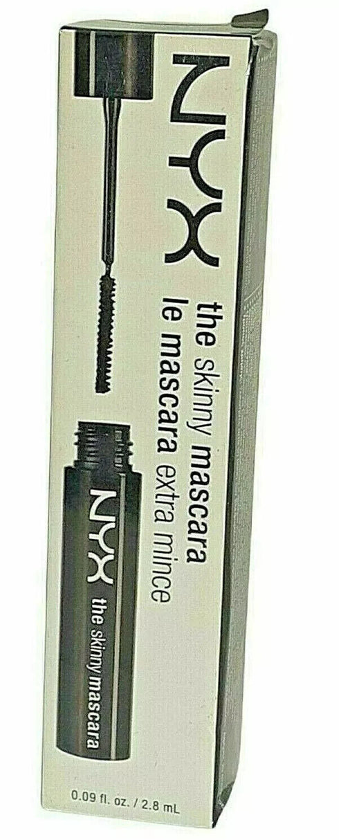 NYX The Skinny Black Mascara Water Resistant TSM01 Black/ Noir