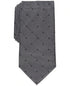 Club Room X7345 Men's Classic Dot Tie, Black, One Size