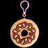 Glitzy Clips Sprinkle Donut Mini Plush Keychain Glitzy Book Bag Backpack New