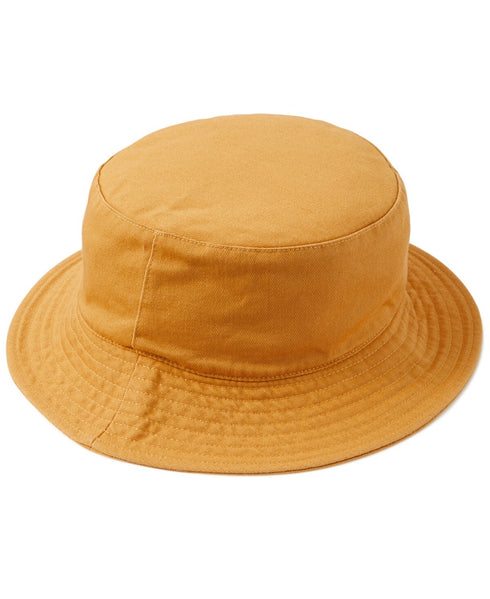 SUN + STONE Men's Denim Bucket Hat Mustard Yellow ONE SIZE