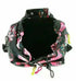 Steve Madden Lily Backpack w/ Removable Belt Bag Black & Pink Floral