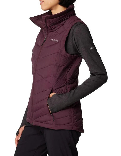 Columbia Women's Joy Peak II Omni Heat Infinity Gold Vest  Moonvista Size 3X