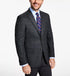 Tommy Hilfiger Men's Modern-Fit Plaid Sport Coat Olive Brown Size 36R