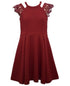Bobbie Jean Big Girls Sleeveless Knit Skater Dress Size 8