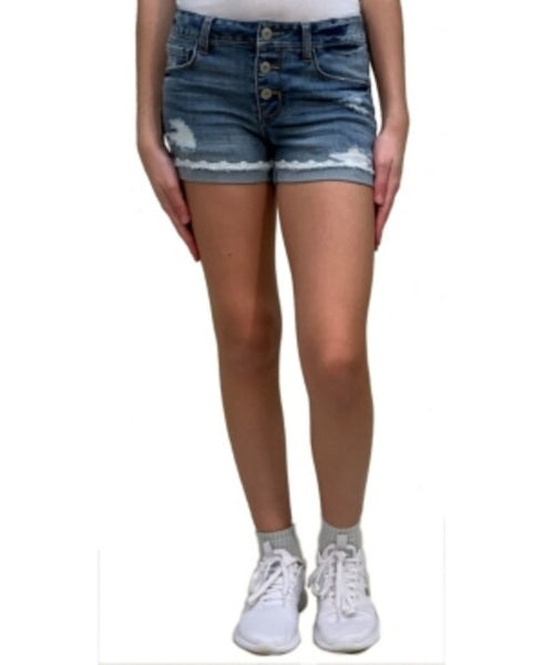 Imperial Star big girls cuffed shorts Size 12