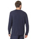 Nautica Mens 2-Pc Relaxed-Fit Waffle Knit T-Shirt & Pajama Pants Set Navy Size S