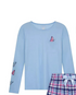 MAX & OLIVIA Big Girl Top Screen Print Size M 7/8 **TOP ONLY**