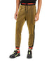 INC Men's Disco Jogger Pants Gold Metallic Size Large