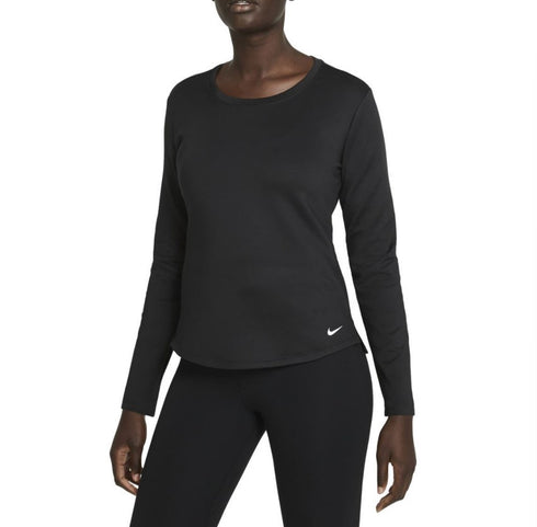 Nike Women's Therma-FIT One Long Sleeve Pullover Shirt Black L