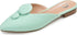 Journee Collection Women's Mallorie Button Slip On Mules Mint 9M