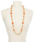 INC Gold-Tone Stone & Bead Strand Necklace, 35-1/2"+ 3" ext