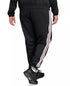 adidas Womens Plus Size Tricot 3-Stripes Track Pants Black Clear Pink 1X
