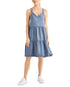 Splendid Napa Indigo Tiered Dress Indigo L