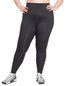 Reebok Plus Size Active Leggings Black Solid 3X
