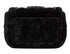 COACH Black Fur Pillow Madison 18 Quilted Shearling Shoulder Bag Purse CE720