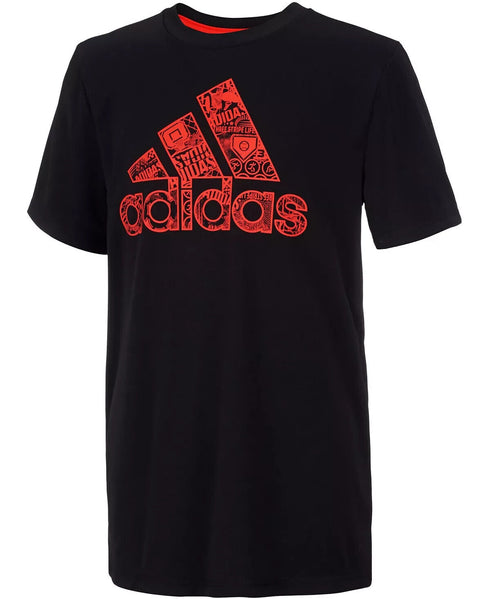 ADIDAS Little Boys Logo-Print T-Shirt Size 6