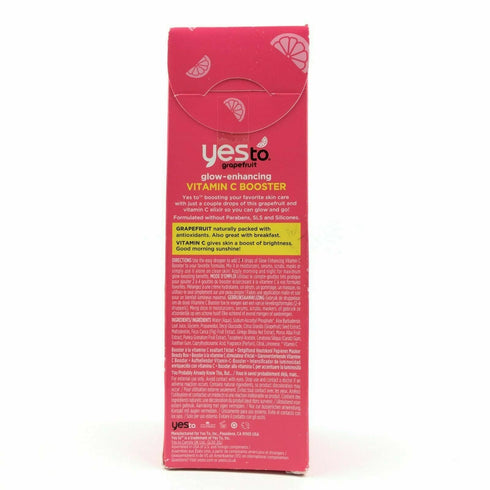 Yes To Grapefruit Glow-Enhancing Vitamin C Booster 1 oz -Free Shipping