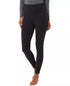 32 Degrees Women's Peach Skin High-Waist Base-Layer Leggings Heather Black 2XL