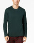 Nwt $189 Club Room Men'S Green Crew-Neck Long Sleeve Sweater Sweatshirt Size S
