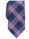 Club Room Men's Classic Plaid Tie, Pink, Blue